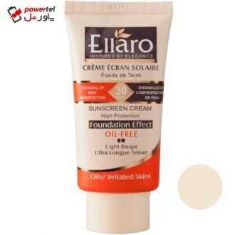 کرم ضد آفتاب الارو مدل foundation effect حجم 40 میلی لیتر