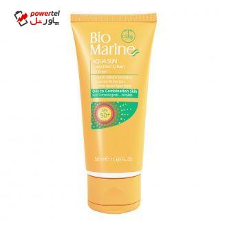 کرم ضد آفتاب بایومارین مدل AQUA SUN حجم 50 میلی لیتر