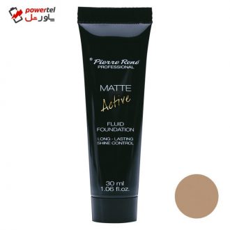 کرم پودر پیر رنه مدل Active Matte شماره 03 حجم 30 میلی لیتر