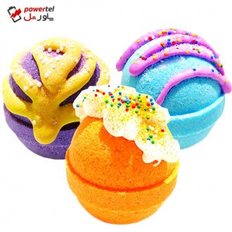 کوکتل نمک حمام اور مدل Sweets VOB وزن ۱۱۵ گرم بسته 3 عددی کوکتل نمک حمام اور مدل Sweets VOB وزن ۱۱۵ گرم بسته 3 عددی
