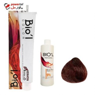 کیت رنگ مو بیول سری BURGUNBY RED شماره 4.62 حجم 100 میلی لیتر رنگ قرمز بورگاندی خیلی تیره