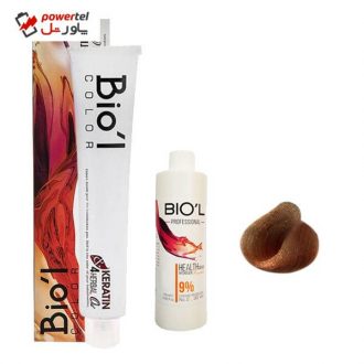 کیت رنگ مو بیول سری HERBAL شماره 9.3 حجم 100 میلی لیتر رنگ بلوند طلایی خیلی روشن