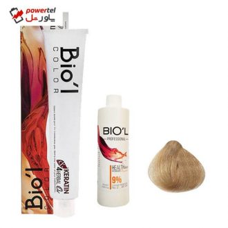 کیت رنگ مو بیول سری HONEY شماره 10.83 حجم 100 میلی لیتر رنگ بلوند شکلات عسلی پلاتینه کیت رنگ مو بیول سری HONEY شماره 10.83 حجم 100 میلی لیتر رنگ بلوند شکلات عسلی پلاتینه