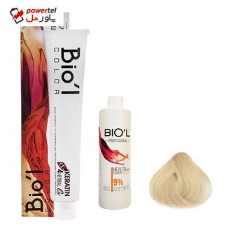 کیت رنگ مو بیول سری SUPER BLONDE شماره 12.0 حجم 100 میلی لیتر رنگ سوپر بلوند طبیعی
