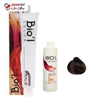 کیت رنگ مو بیول سری SUPER BLONDE شماره 6.41 حجم 100 میلی لیتر رنگ بلوند اخرایی تیره