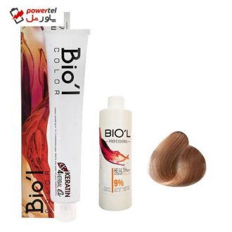 کیت رنگ مو بیول مدل LENTIL شماره 9.82 حجم 100 میلی لیتر رنگ بلوند کاراملی روشن