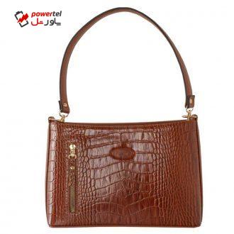 کیف دوشی زنانه پارینه چرم مدل plv221-1