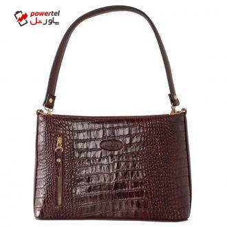 کیف دوشی زنانه پارینه چرم مدل plv221-12