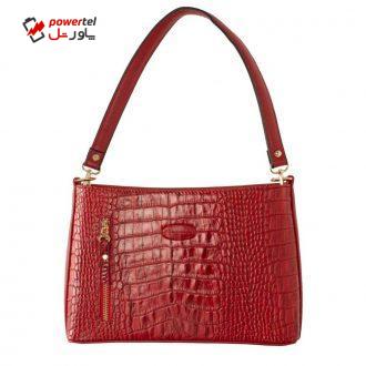 کیف دوشی زنانه پارینه چرم مدل plv221-2