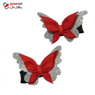 گیره مو دخترانه G188 بسته 2 عددی