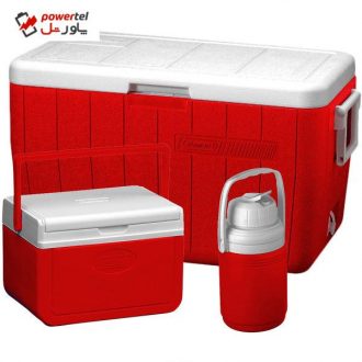 یخچال سفری کلمن مدل Piece Combo گنجایش 45 لیتر مجموعه 3 عددی