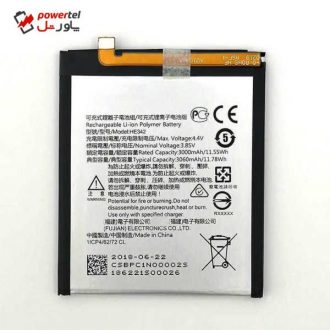 باتری موبایل مدل HE342 ظرفیت 3000 میلی آمپر ساعت مناسب برای گوشی نوکیا 5.1 Plus باتری موبایل مدل HE342 ظرفیت 3000 میلی آمپر ساعت مناسب برای گوشی نوکیا 5.1 Plus