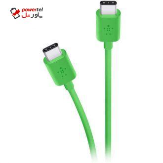 کابل USB-C بلکین مدل F2CU043bt06 طول 1.8 متر کابل USB-C بلکین مدل F2CU043bt06 طول 1.8 متر