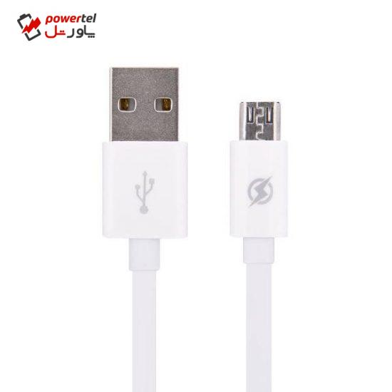 کابل تبدیل USB به microUSB جی.تی.آر مدل J02 طول 1 متر