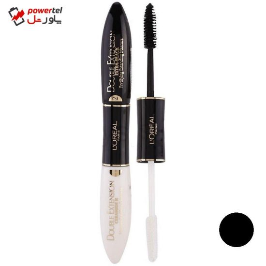 ریمل لورآل مدل Double Extenxion Extra Black