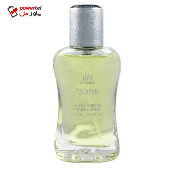عطر جیبی مردانه ریو کالکشن مدل Rio Picasso حجم 20ml