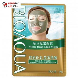 ماسک صورت بایو آکوا مدل نخود سبز وزن 20 گرم