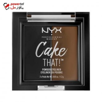 پالت خط چشم نیکس مدل Cake That شماره 01