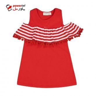 پیراهن دخترانه جاستیفای جونیور مدل K0442081DO-RED