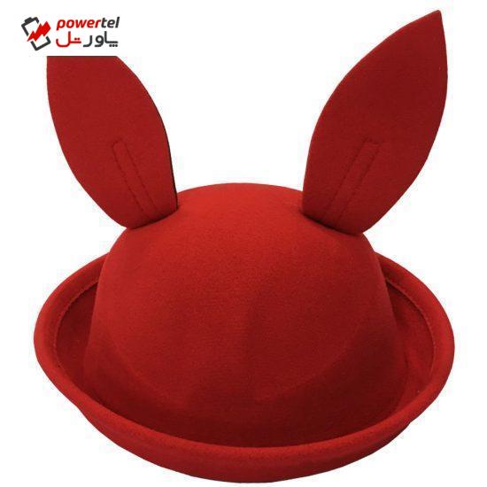 کلاه دخترانه طرح خرگوش کد 0136