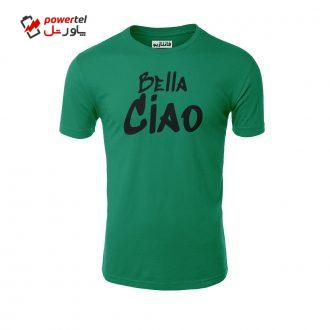 تیشرت آستین کوتاه مردانه فانتازیو طرح Bella Ciao مدل 151 کد LCDP012