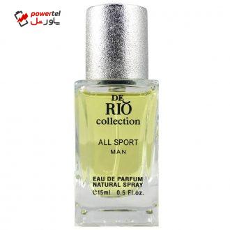 ادو پرفیوم مردانه ریو کالکشن مدل Rio All sportحجم 15ml ادو پرفیوم مردانه ریو کالکشن مدل Rio All sportحجم 15ml