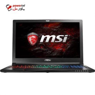لپ تاپ 15 اینچی ام اس آی مدل GS63VR 6RF Stealth Pro – A لپ تاپ 15 اینچی ام اس آی مدل GS63VR 6RF Stealth Pro – A