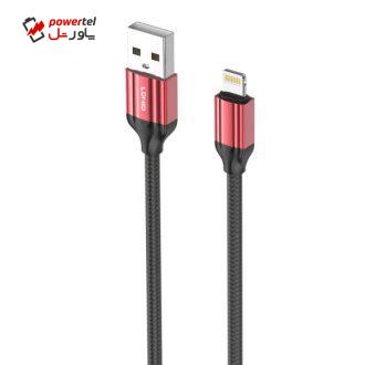 کابل تبدیل USB به لایتنینگ الدینیو مدل LS431 طول 1 متر
