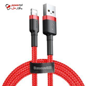 کابل تبدیل USB به لایتنینگ باسئوس مدل CALKLF-C09 طول 2 متر کابل تبدیل USB به لایتنینگ باسئوس مدل CALKLF-C09 طول 2 متر