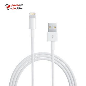 کابل تبدیل USB به لایتنینگ مدل MD818ZM/A طول 1متر کابل تبدیل USB به لایتنینگ مدل MD818ZM/A طول 1متر