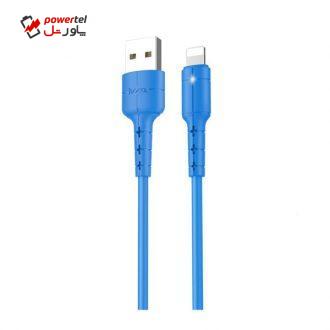کابل تبدیل USB به لایتنینگ هوکو مدل X30 طول 1.2 متر کابل تبدیل USB به لایتنینگ هوکو مدل X30 طول 1.2 متر