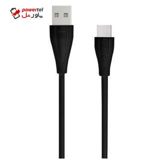 کابل تبدیل USB به USB-C ارلدام مدل ET-S01C به طول 30 سانتی متر کابل تبدیل USB به USB-C ارلدام مدل ET-S01C به طول 30 سانتی متر
