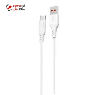 کابل تبدیل USB به USB-C اسکای دلفین مدل S61T طول 1 متر بسته 5 عددی