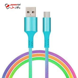 کابل تبدیل USB به USB-C مدل XF_Z7 طول 1 متر