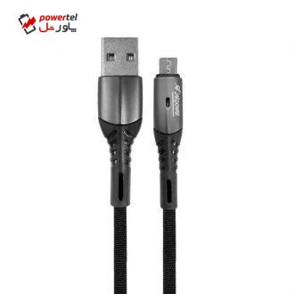 کابل تبدیل USB به microUSB جت پاور مدل LM01 طول 1 متر کابل تبدیل USB به microUSB جت پاور مدل LM01 طول 1 متر