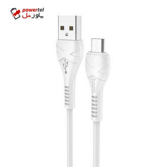 کابل تبدیل USB به microUSB هوکو مدل X37 طول 1 متر