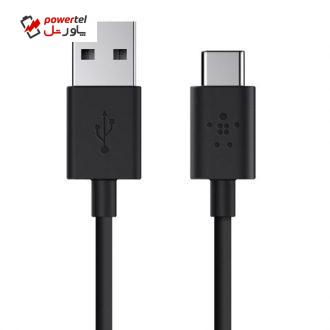 کابل تبدیل USB-A به USB-C بلکین مدل F2CU032BT06 طول 1.8 متر کابل تبدیل USB-A به USB-C بلکین مدل F2CU032BT06 طول 1.8 متر