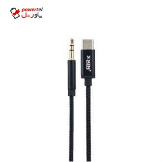 کابل تبدیل USB-C به AUX ایکس کین مدل AUX110 طول 1 متر کابل تبدیل USB-C به AUX ایکس کین مدل AUX110 طول 1 متر