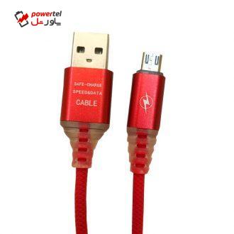 کابل تبدیل usb به microusb مدل v8 طول 1 متر کابل تبدیل usb به microusb مدل v8 طول 1 متر