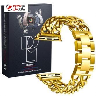 بند درمه مدل Lava مناسب برای اپل واچ سایز 42/44 میلیمتری