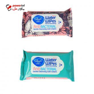 دستمال مرطوب دافی مدل Anti bacterial G20 مجموعه 2 عددی دستمال مرطوب دافی مدل Anti bacterial G20 مجموعه 2 عددی