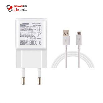 شارژر دیواری مدل DF52 به همراه کابل تبدیل MicroUSB شارژر دیواری مدل DF52 به همراه کابل تبدیل MicroUSB