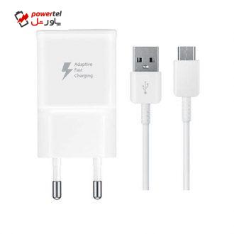 شارژر دیواری مدل EP-TA20EWEGWW به همراه کابل تبدیل microUSB شارژر دیواری مدل EP-TA20EWEGWW به همراه کابل تبدیل microUSB