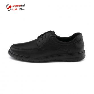 کفش روزمره مردانه چرم مشهد مدل J6027001