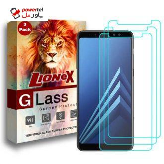 محافظ صفحه نمایش لایونکس مدل UPS مناسب برای گوشی سامسونگ Galaxy A6 2018 بسته سه عددی محافظ صفحه نمایش لایونکس مدل UPS مناسب برای گوشی سامسونگ Galaxy A6 2018 بسته سه عددی