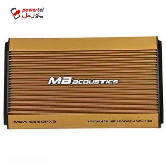 آمپلی فایر خودرو ام بی آکوستیک مدل MBA-6550