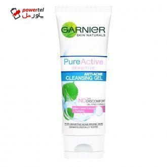 فوم لایه بردار پوست گارنیه مدل Pure Active حجم 100 میلی لیتر