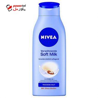 لوسیون بدن نیوآ مدل Soft Milk حجم 250 میلی لیتر