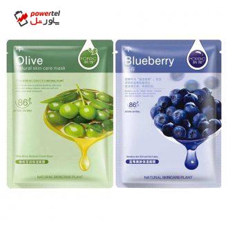 ماسک صورت رورک مدل GL014 وزن 30 گرم مجموعه 2 عددی ماسک صورت رورک مدل GL014 وزن 30 گرم مجموعه 2 عددی