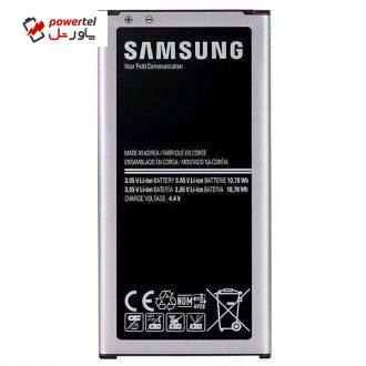 باتری موبایل سامسونگ مدل S5 ظرفیت 2800 میلی آمپر ساعت مناسب برای گوشی موبایل سامسونگ Galaxy S5 باتری موبایل سامسونگ مدل S5 ظرفیت 2800 میلی آمپر ساعت مناسب برای گوشی موبایل سامسونگ Galaxy S5